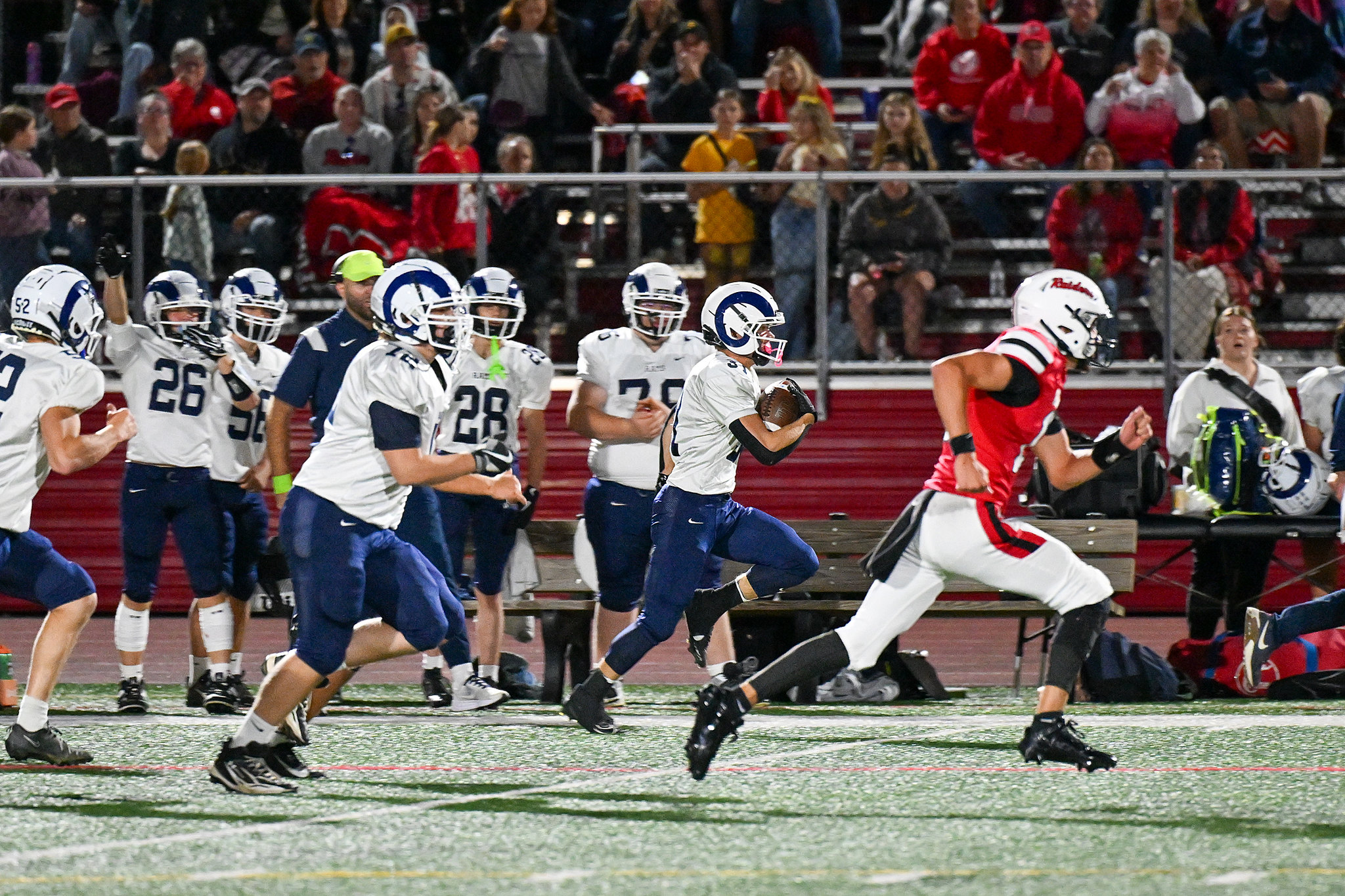 'Revenge game': Rams spoil Bellefonte's homecoming game, earn first win behind Althouse's 4 TDs